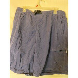 THE NORTH FACE MENS SIZE LARGE NAVY CARGO SHORTS